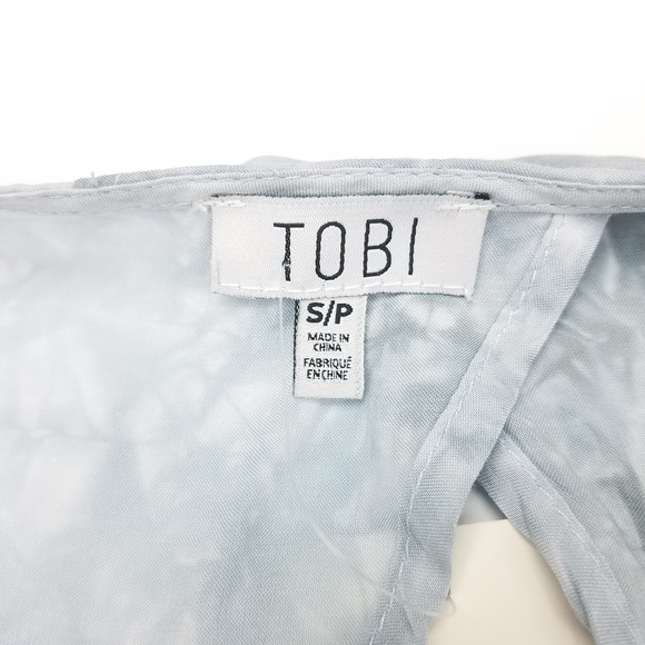 NWT Tobi Tie Dye Open Back Romper Sz S - Picture 5 of 8